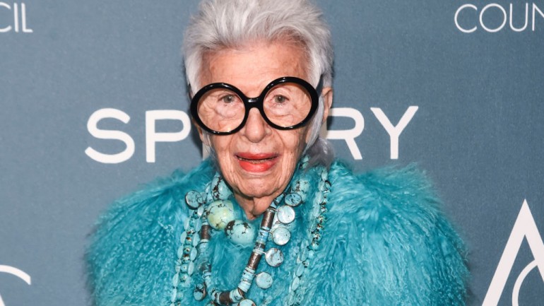 Colorful style by Iris Apfel